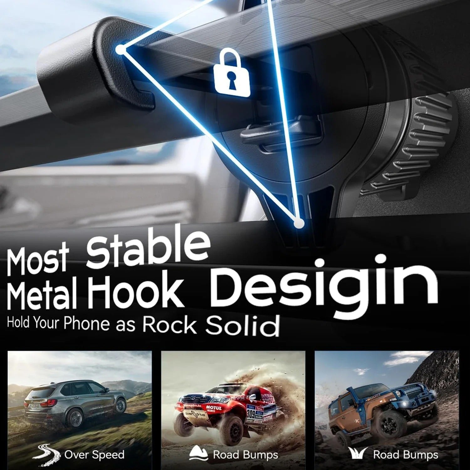 Magnetic Wireless Phone Car Charger