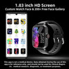 Waterproof Smart Watch – Touchscreen Fitness Tracker