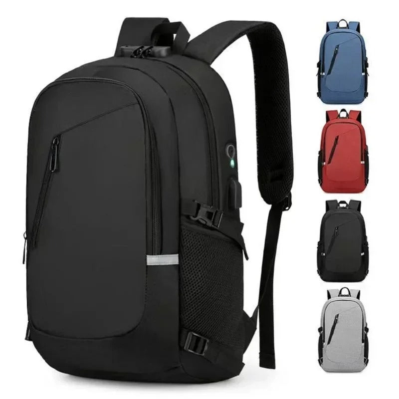 Anti-Theft Backpack with Password Lock