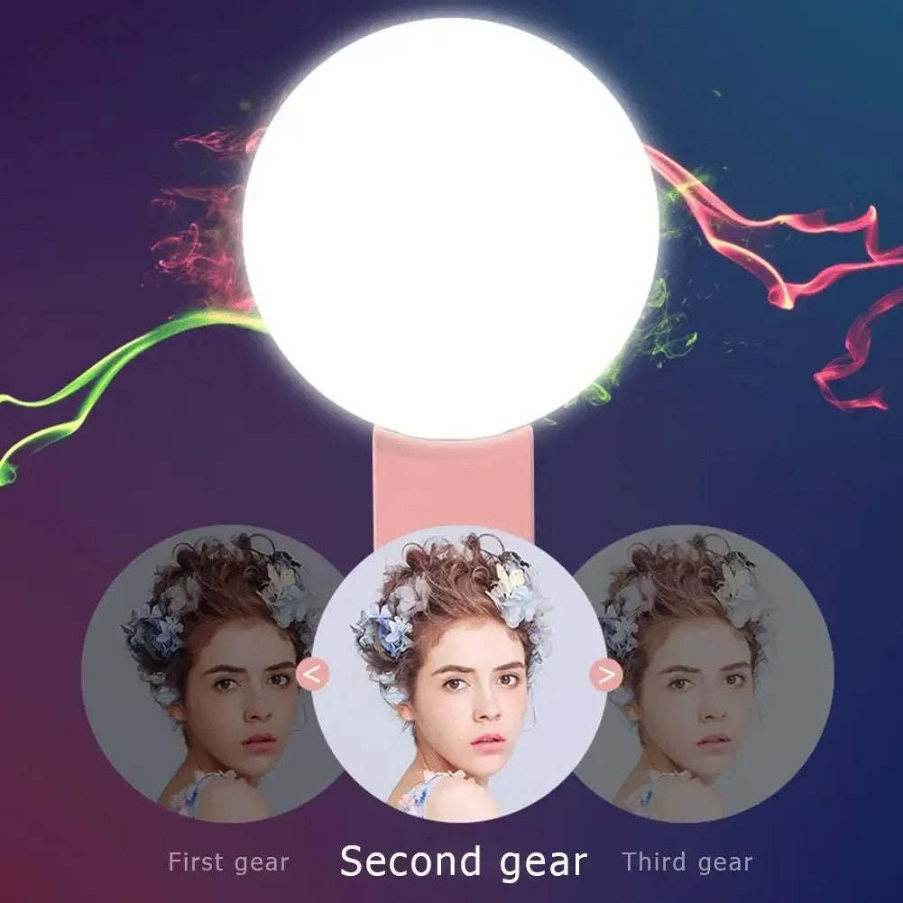 Mini LED Phone Selfie Ring Light