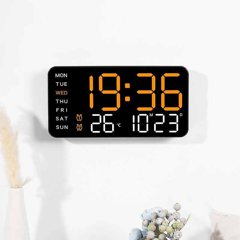 Large Digital Wall Clock
