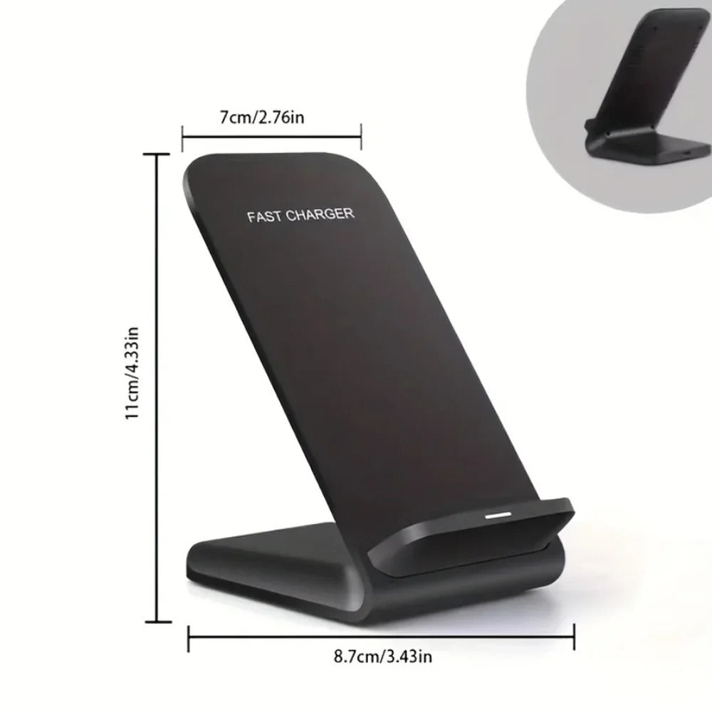 100W Wireless Charger Stand Pad – Fast Induction Charging Dock