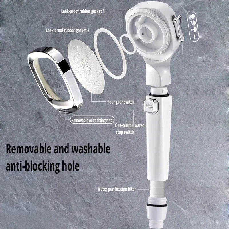 High Pressure Shower Head – 3-Mode