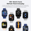 Smart Watch with Bluetooth Calling, 24H Health Monitor & 100+ Sports Modes