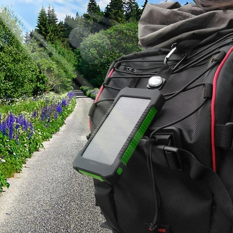 200000mAh Solar Power Bank Large Capacity Portable Battery