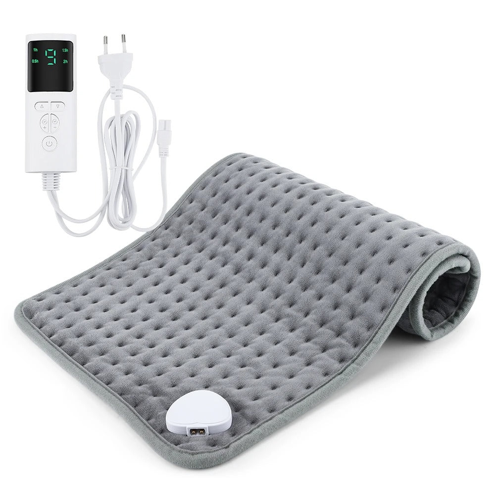 Electric Heating Pad for Shoulder, Neck, Back & Pain Relief