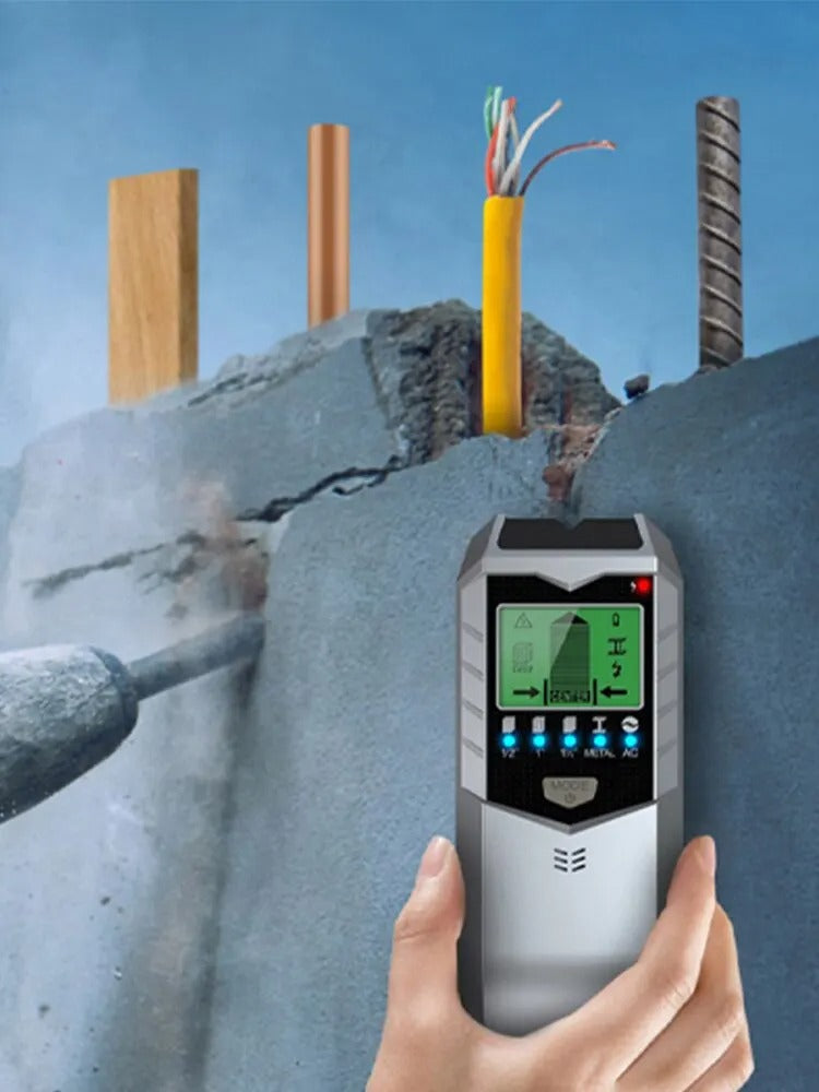 Multifunctional Wall Detector – Accurate Metal, Wood & Live Wire Scanner