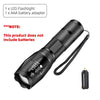 High-Power LED Camping Torch – Zoomable Waterproof Flashlight