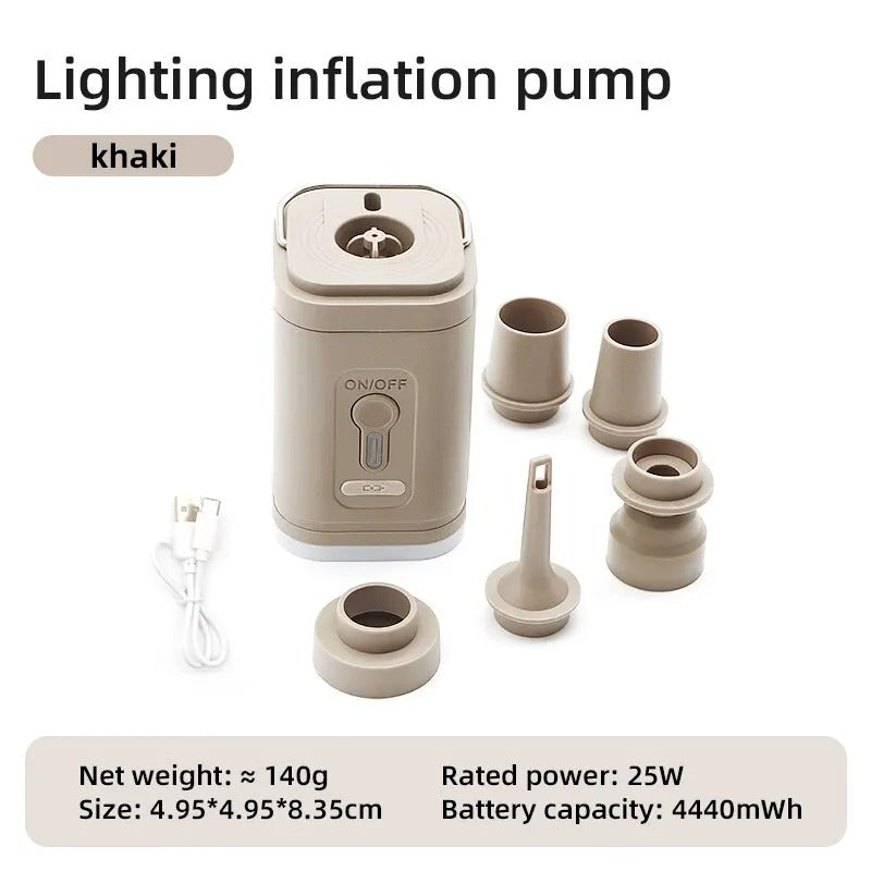 Portable Wireless Electric Air Pump - Inflator/Deflator