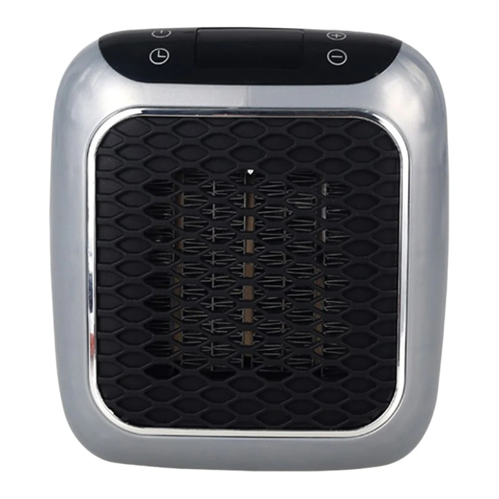 2-in-1 Plug-In Wall Heater with Quiet Portable Operation