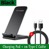 100W Wireless Charger Stand Pad – Fast Induction Charging Dock