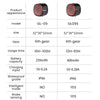 Smart Bicycle Brake Tail Light – USB Rechargeable