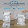 3-in-1 USB Air Cooler – Portable Fan, Air Conditioner & LED Night Light for Home & Office