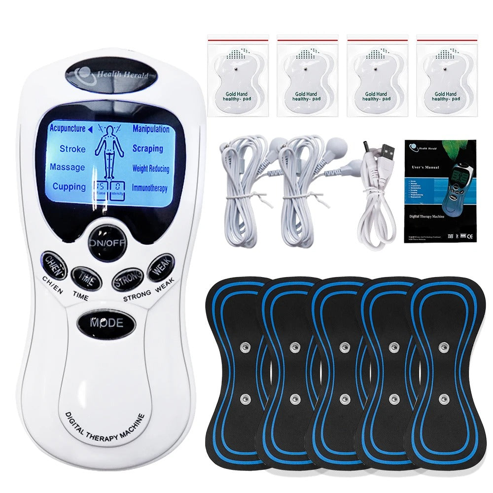 TENS Electronic Pulse Muscle Stimulator Physiotherapy Pain Relief Device