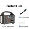 Portable Power Station 110V/220V Emergency Solar Generator