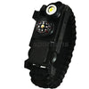 Waterproof Survival Paracord Bracelet with LED Light