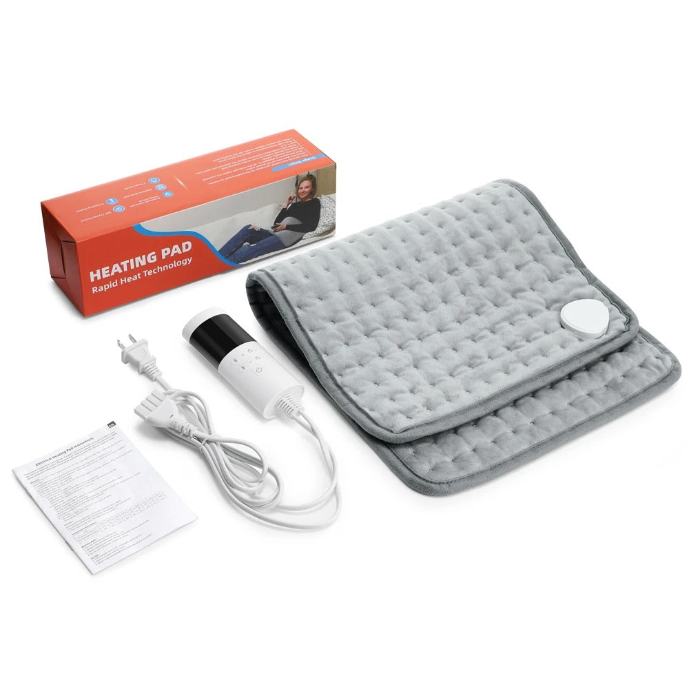Electric Heating Pad for Shoulder, Neck, Back & Pain Relief