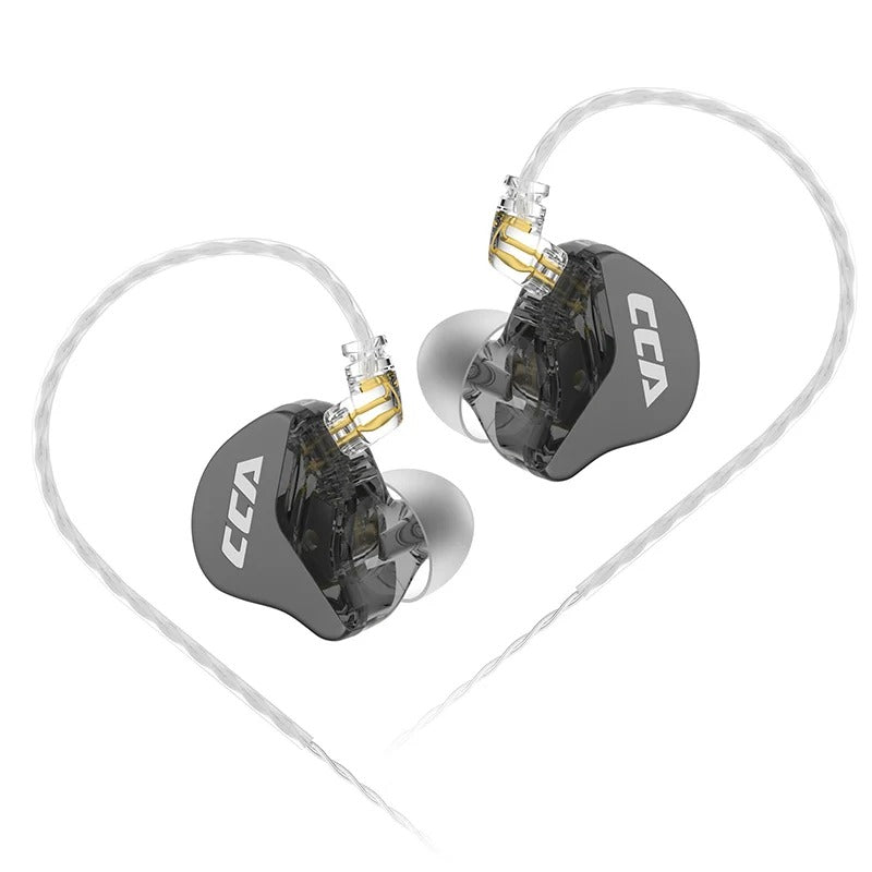 Wired In-Ear HiFi Monitor Earphones – Noise Cancelling Sport & Gaming Headset with Deep Bass