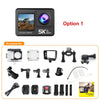 5K Waterproof Action Camera with 4K60FPS, Touch Screen & Wi-Fi