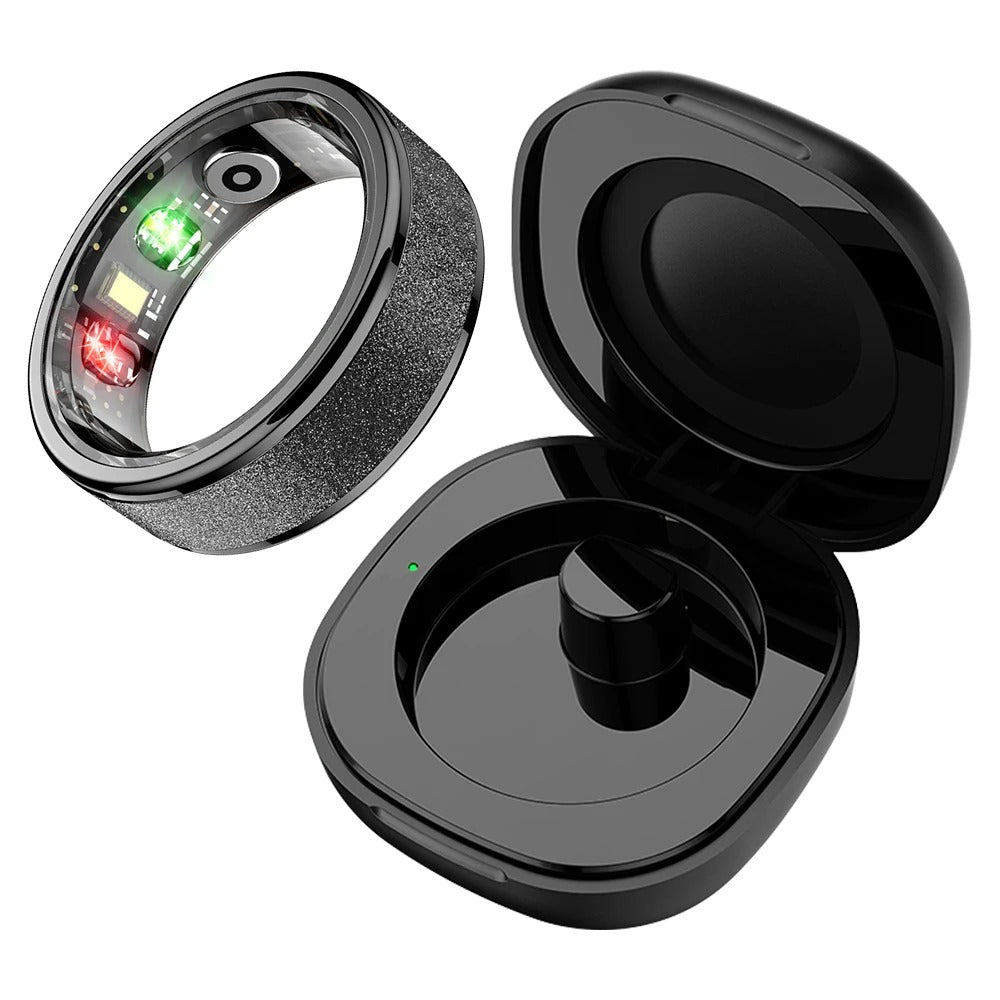 Smart Ring with Charging Case