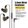 Wired In-Ear Headphones – HiFi Stereo Earbuds with Mic, Bass Boost & Noise Cancelling (3.5mm & Type-C)