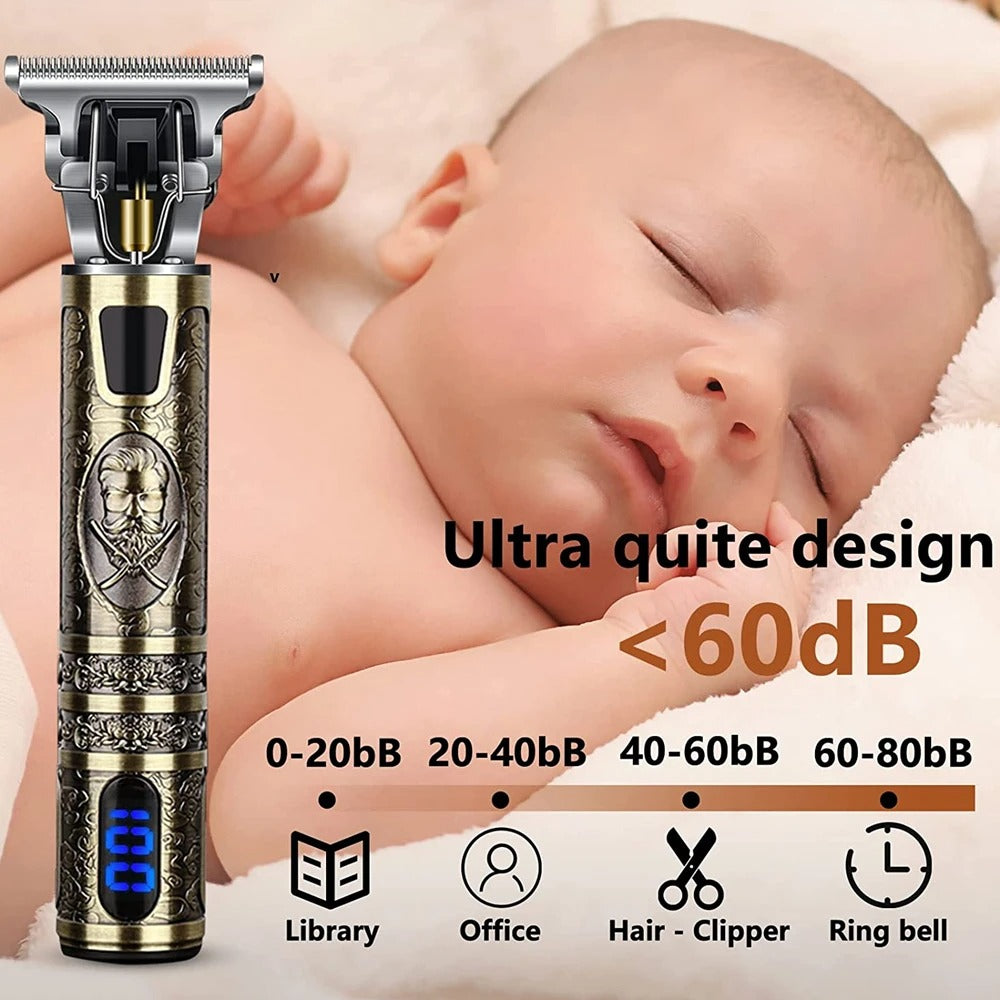 Electric Hair Trimmer – Precision Carving Clipper for Men’s Beard & Hair Grooming