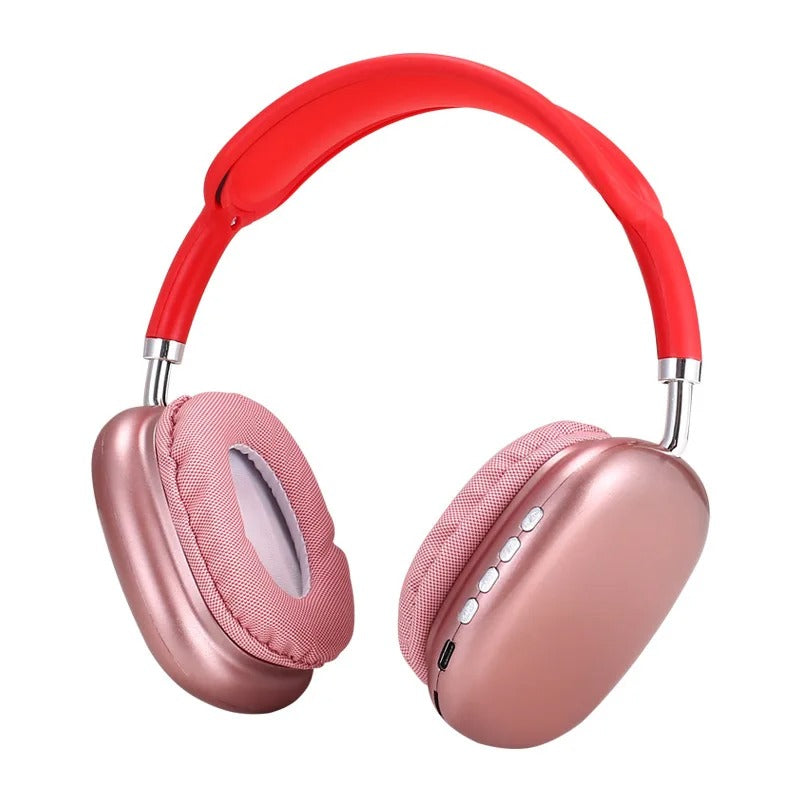 New P9 Wireless Bluetooth Headphones – Noise Cancelling Over-Ear Headset with Mic