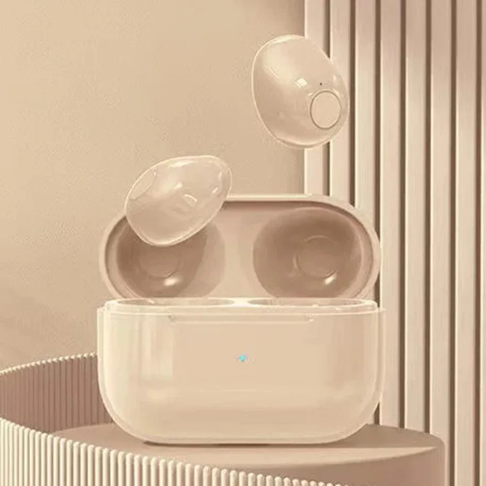 Mini Bluetooth Earphones Wireless In-Ear Earbuds with Noise Reduction