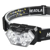 9-LED Rechargeable Headlamp – USB Motion Sensor Headlight