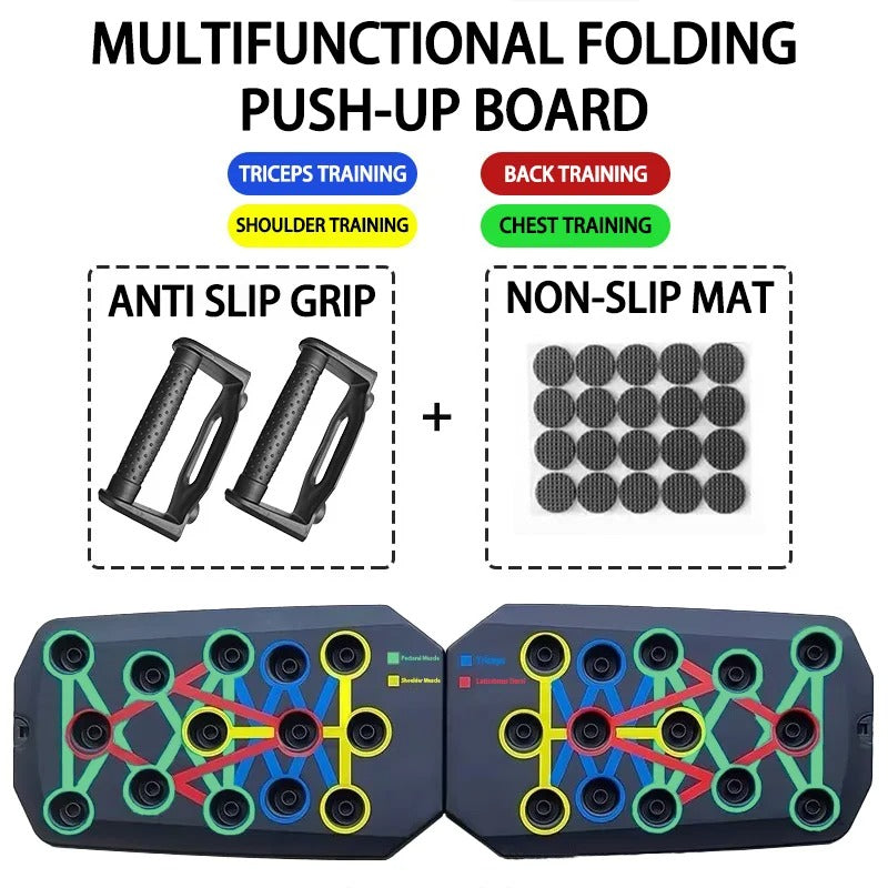 Portable Push-Up Board Set – Foldable Multifunctional