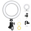 6.3-Inch LED Ring Light Round Lamp for Selfie & Live Streaming