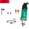 500W Electric Rotary Tool Set Variable Speed Woodworking Engraver and Grinder Kit