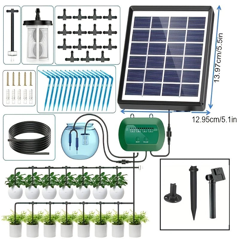 Solar Drip Automated Irrigation System