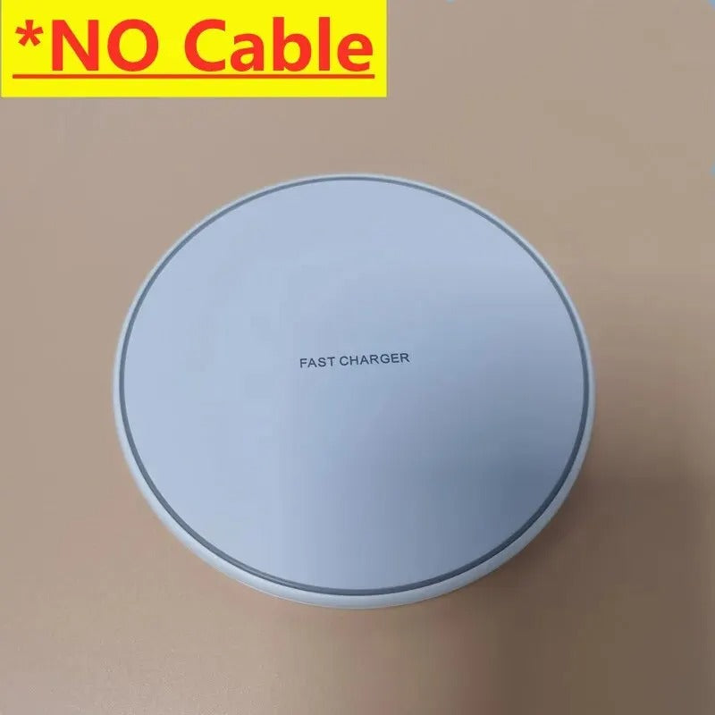 30W Wireless Charger Pad – Fast Induction Charging Dock