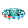 UFO Flying Ball Drone Toy – Hand-Controlled Gesture Induction Hover Saucer for Kids with LED Lights
