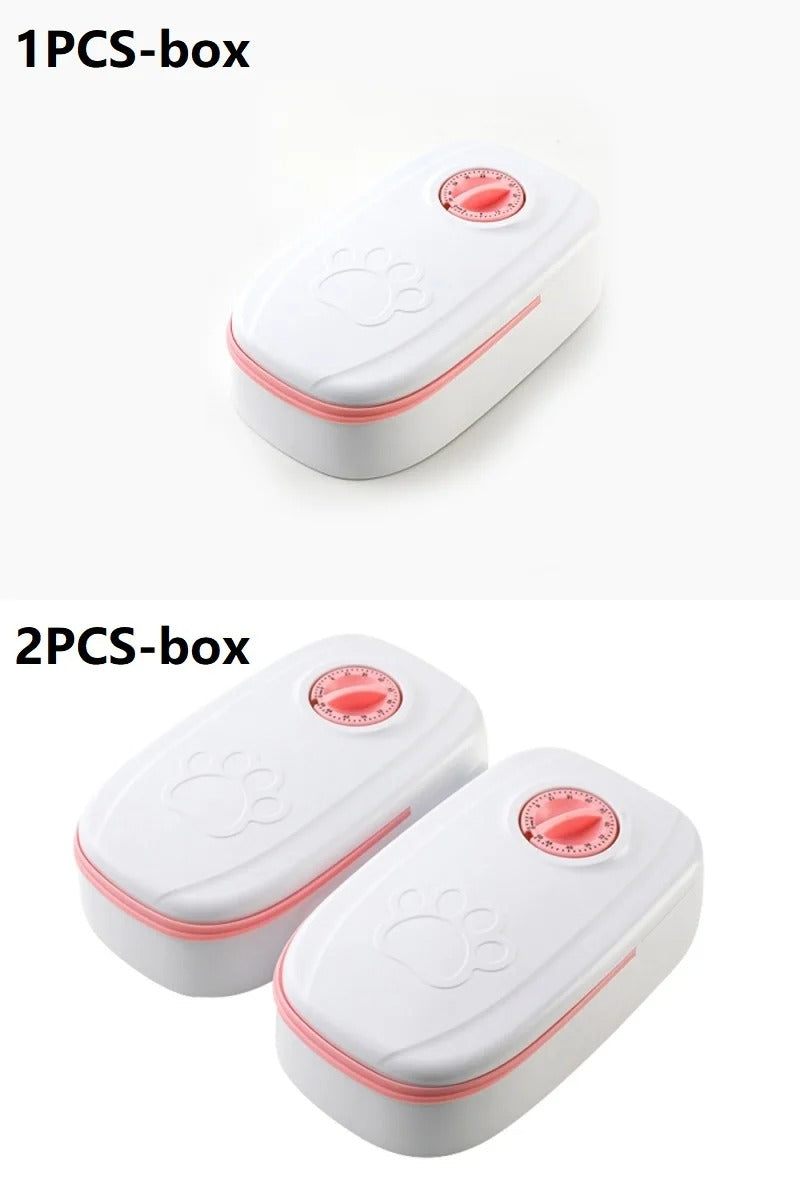 Automatic Pet Feeder with Dual Bowls