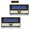 190 LED Solar Wall Light Outdoor Waterproof with Motion Sensor