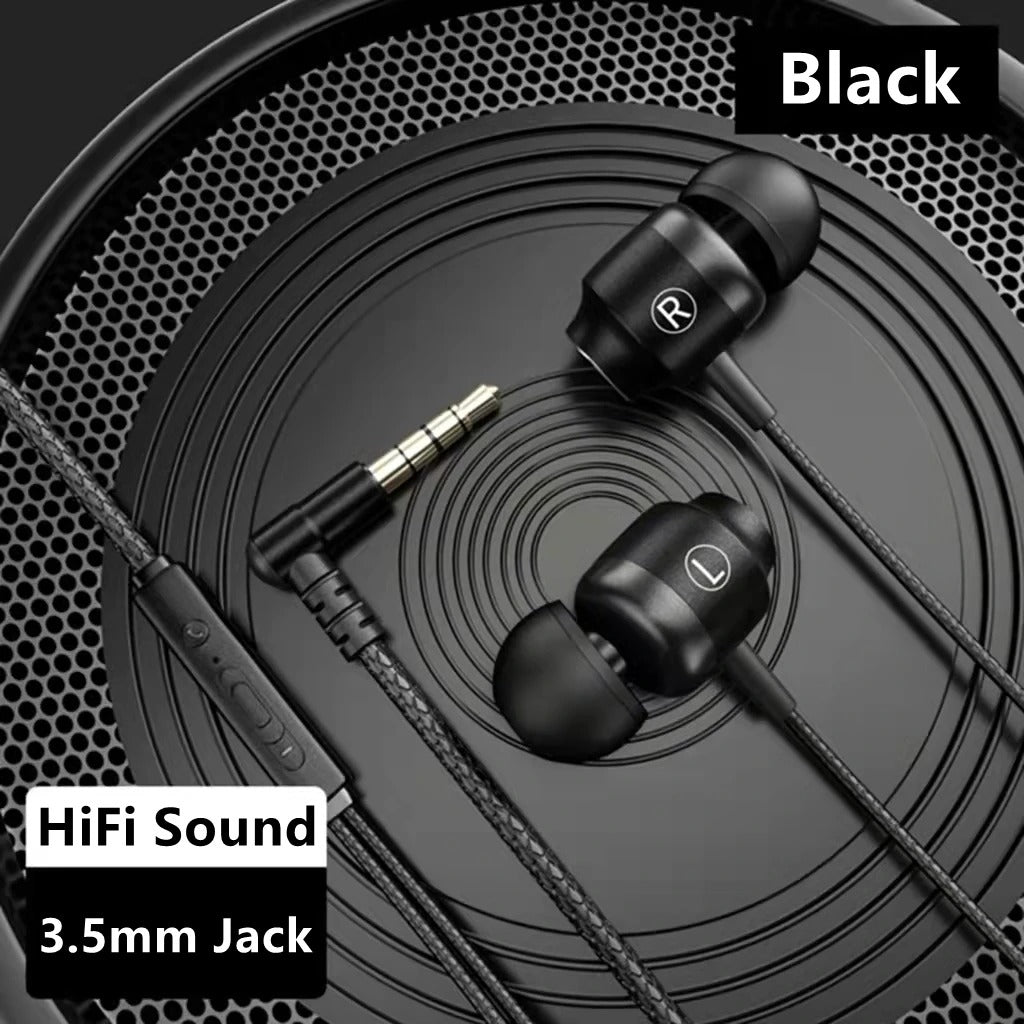 Pro Wired Gaming Earphones with Dual Microphones