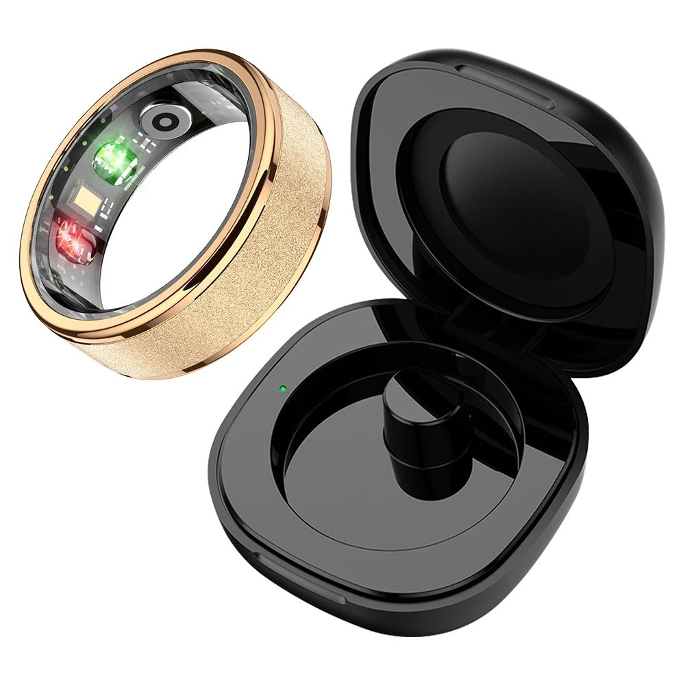 Smart Ring with Charging Case