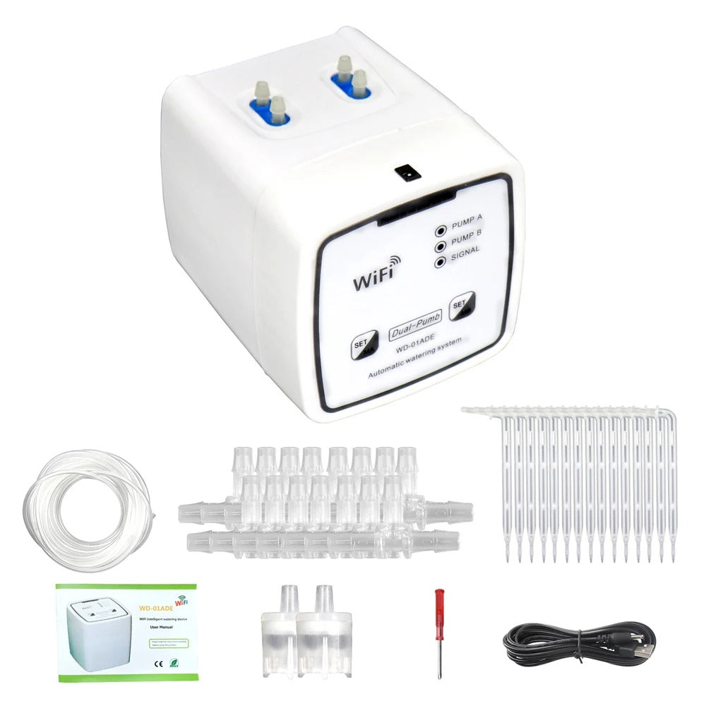 WiFi Smart Drip Automatic Irrigation System Dual Pump