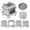 Stainless Steel Portable Camping Stove