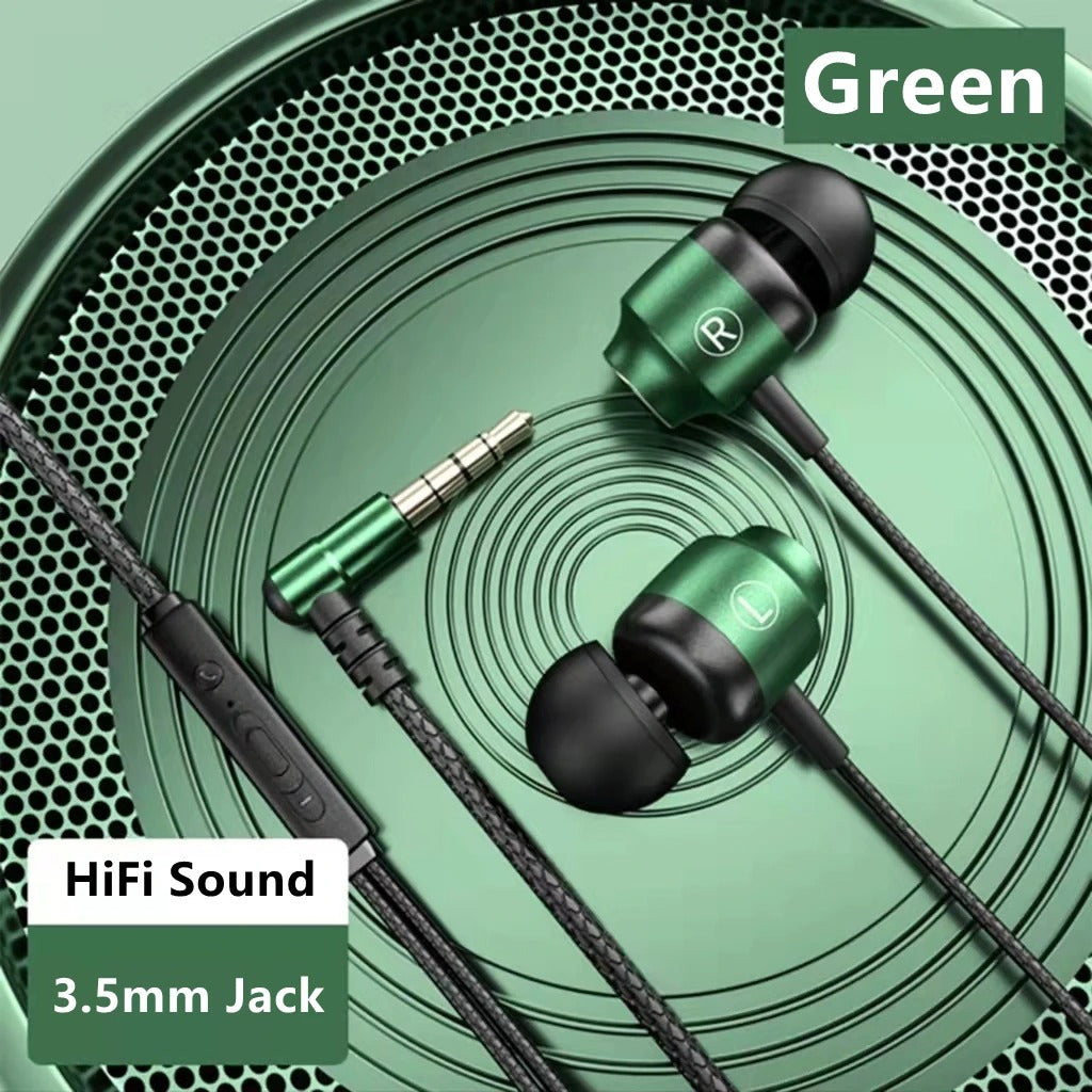 Pro Wired Gaming Earphones with Dual Microphones