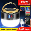Solar Camping Light – Waterproof Rechargeable LED Tent Lantern