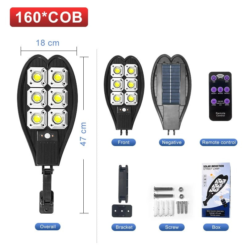Newest Powerful Solar Lights Outdoor – Motion Sensor, Waterproof Solar