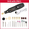 Cordless USB Rotary Engraving Tool Mini Wireless Electric Drill & Polishing Kit