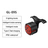 Smart Bicycle Brake Tail Light – USB Rechargeable