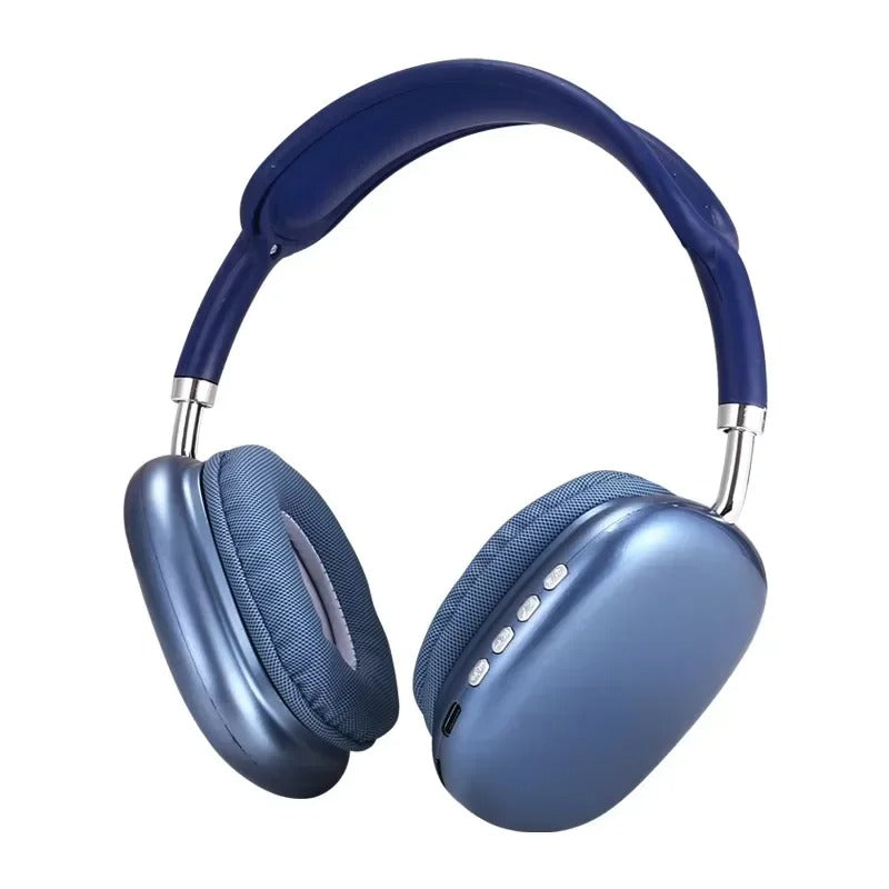 Bluetooth 5.0 Wireless Headphones – Stereo Sound Headset with Mic & Noise Cancelling for Sports & Gaming