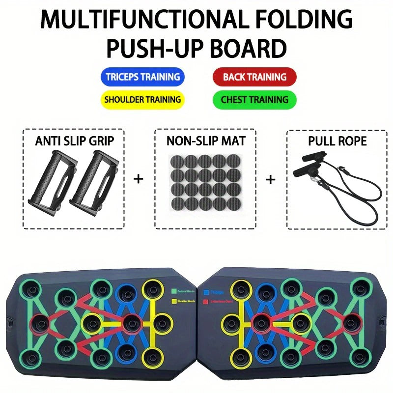 Portable Push-Up Board Set – Foldable Multifunctional