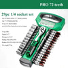 Socket Sleeve Wrench Set – 1/4