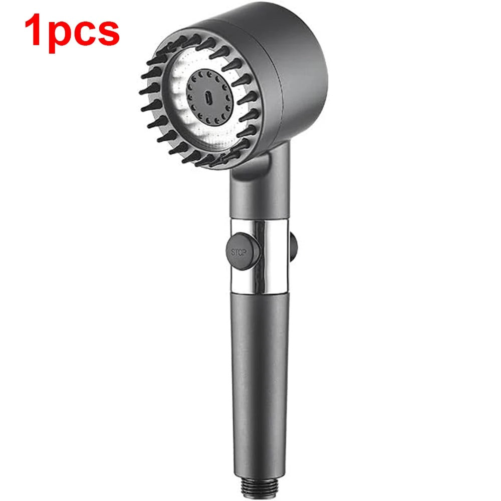 4-Mode Massage Shower Head High Pressure Shower with Built-In Filter